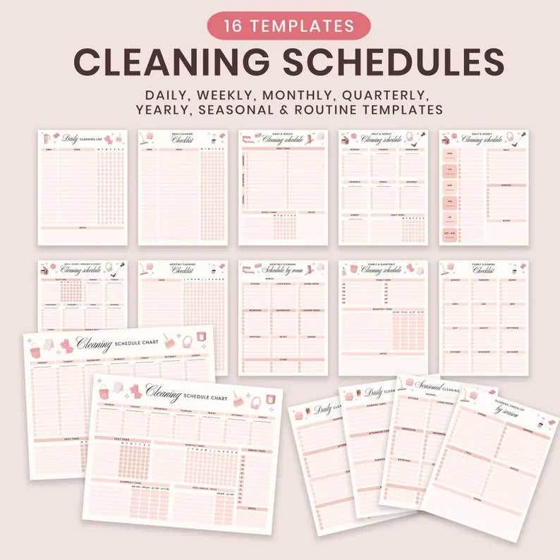 ADHD Cleaning Planner